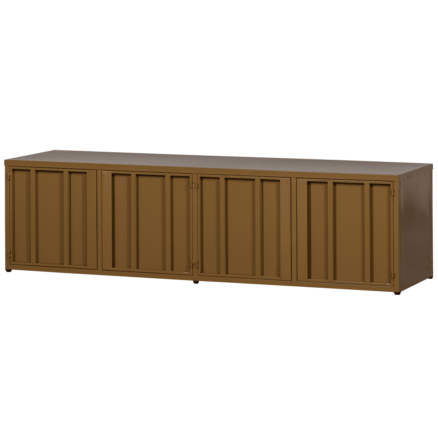 LEVEL TV MEUBEL METAAL HONINGGEEL 44X160 CM