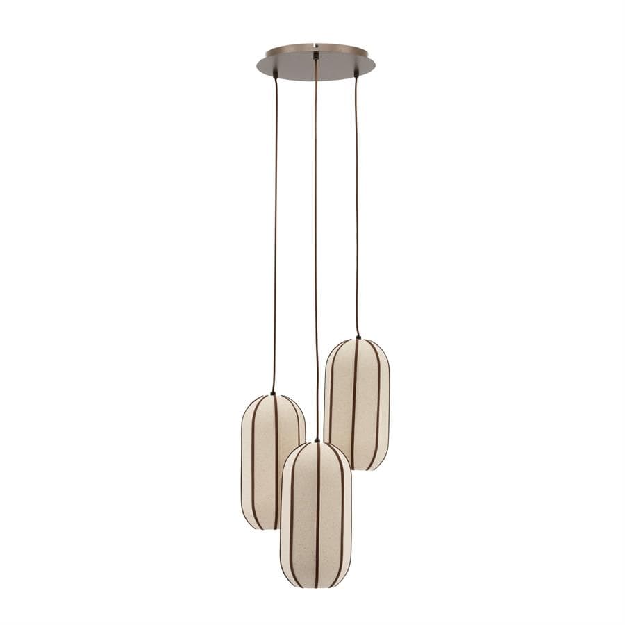 Pendant lamp Cocoon cluster - round