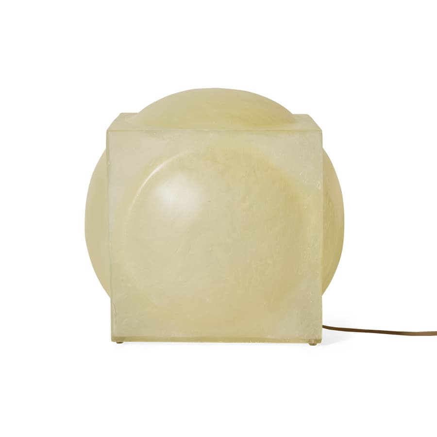 Glassfibre floor lamp