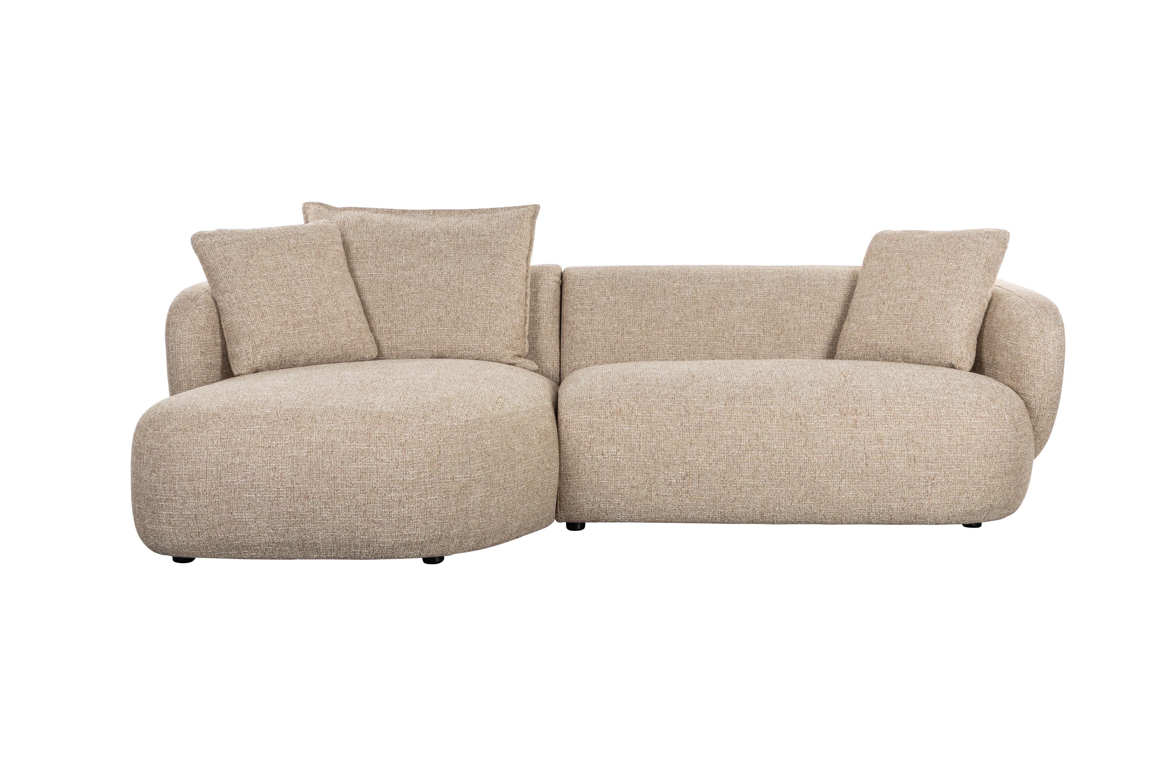 Sofa Stones Lounge Left Light Brown