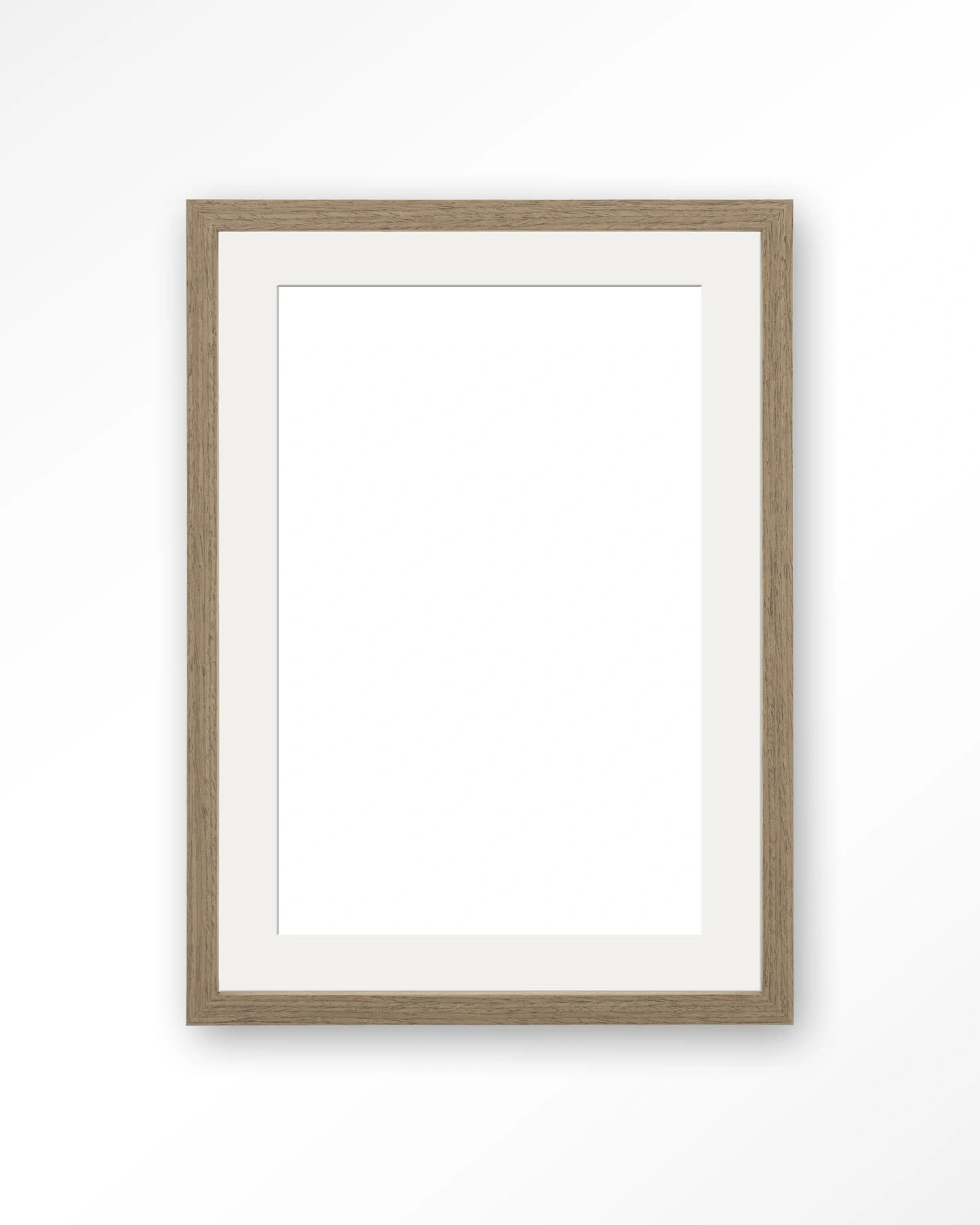 Houten lijst 50x70 cm - bruin - passe partout