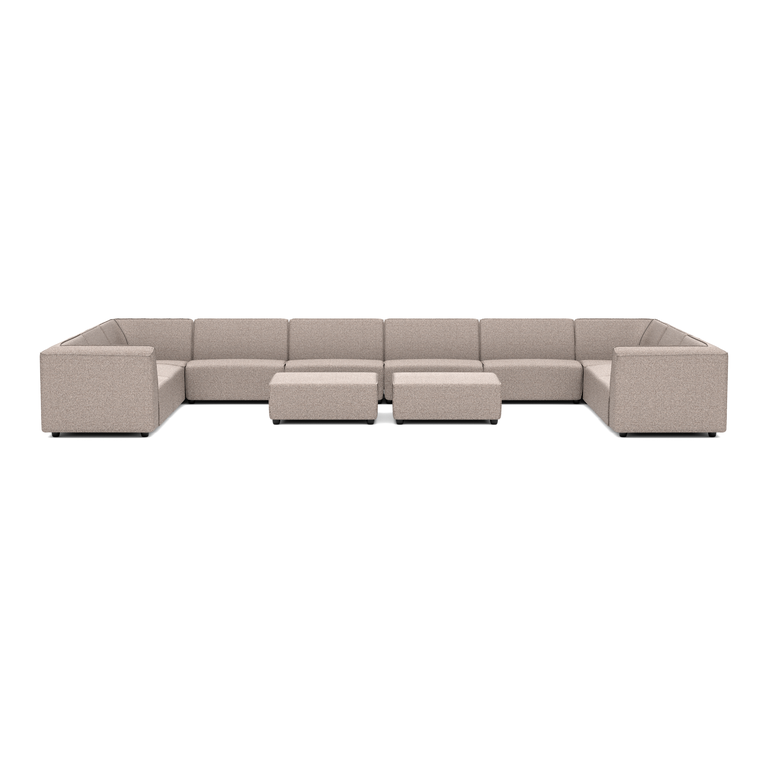 Chill loungeset U-zits extra large + 2 hockers Light Taupe