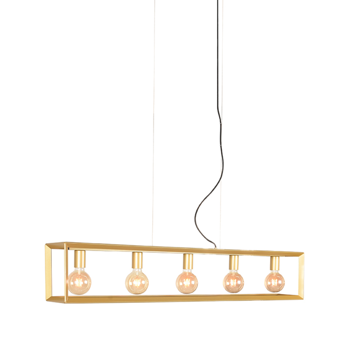 Hanglamp Tetto - Antiek goud - Metaal - Hanglamp