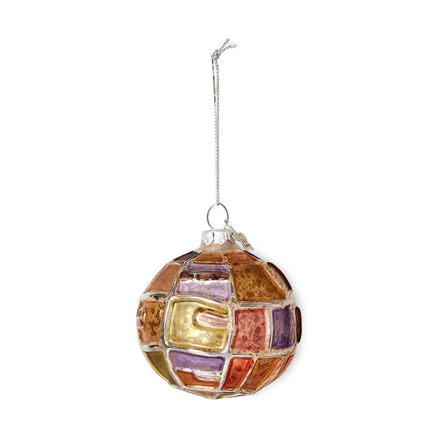 HK Christmas ornaments: brutalist round