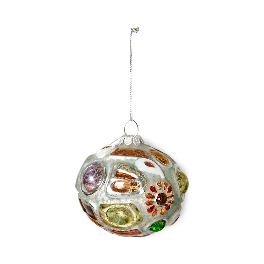 HK Christmas ornaments: jewels round