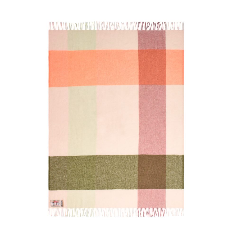 Colour Blend Blanket Clementine