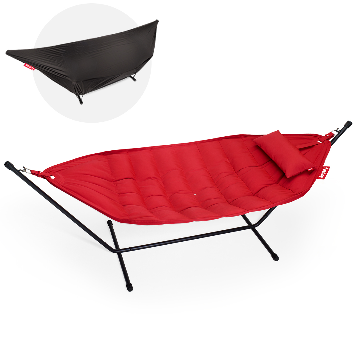 Headdemock Superb Deluxe (incl. rack black) Red