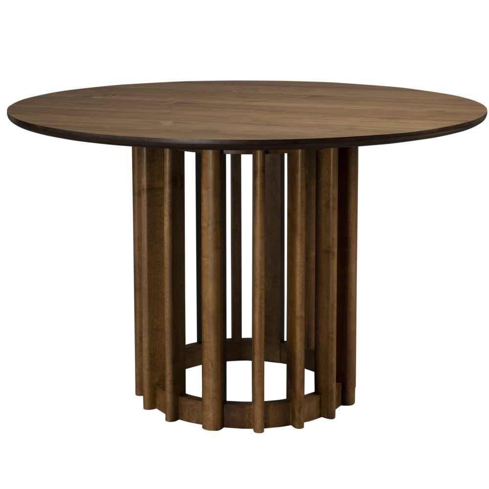TABLE BARLET 120' WALNUT