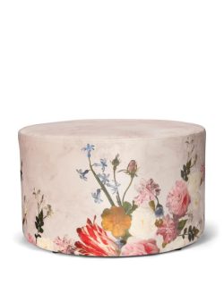 Flower Statement Poef - Round