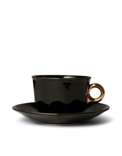 Sculpture Koffiekop & schotel - 22cl
