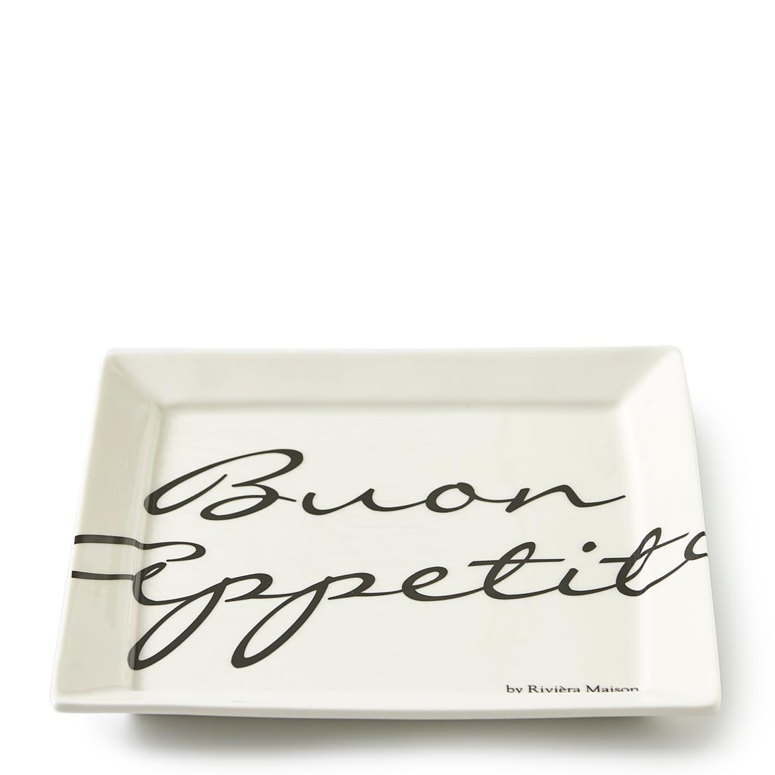 Buon Appetito Square Plate 18x18