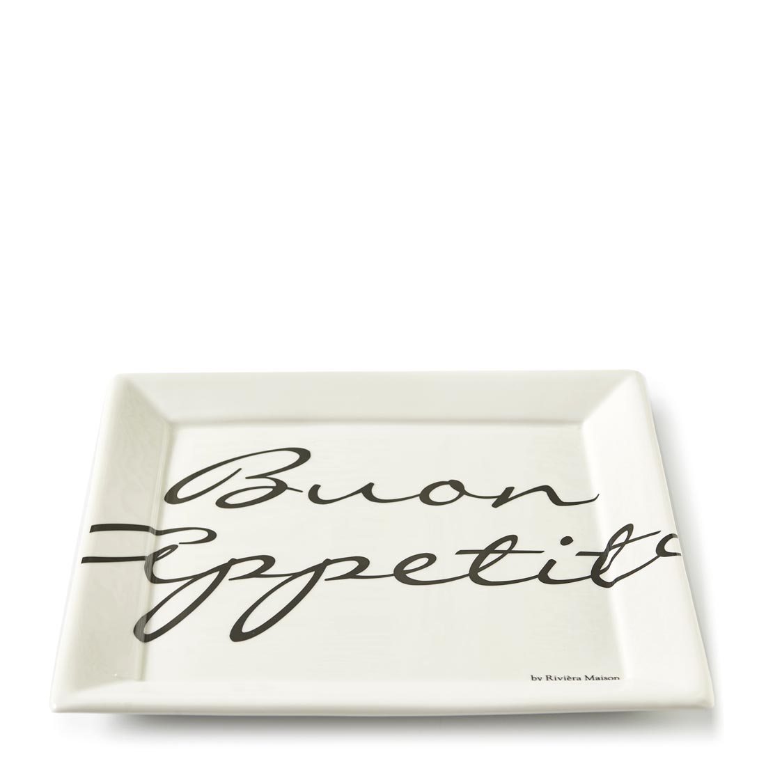 Buon Appetito Square Plate 26x26