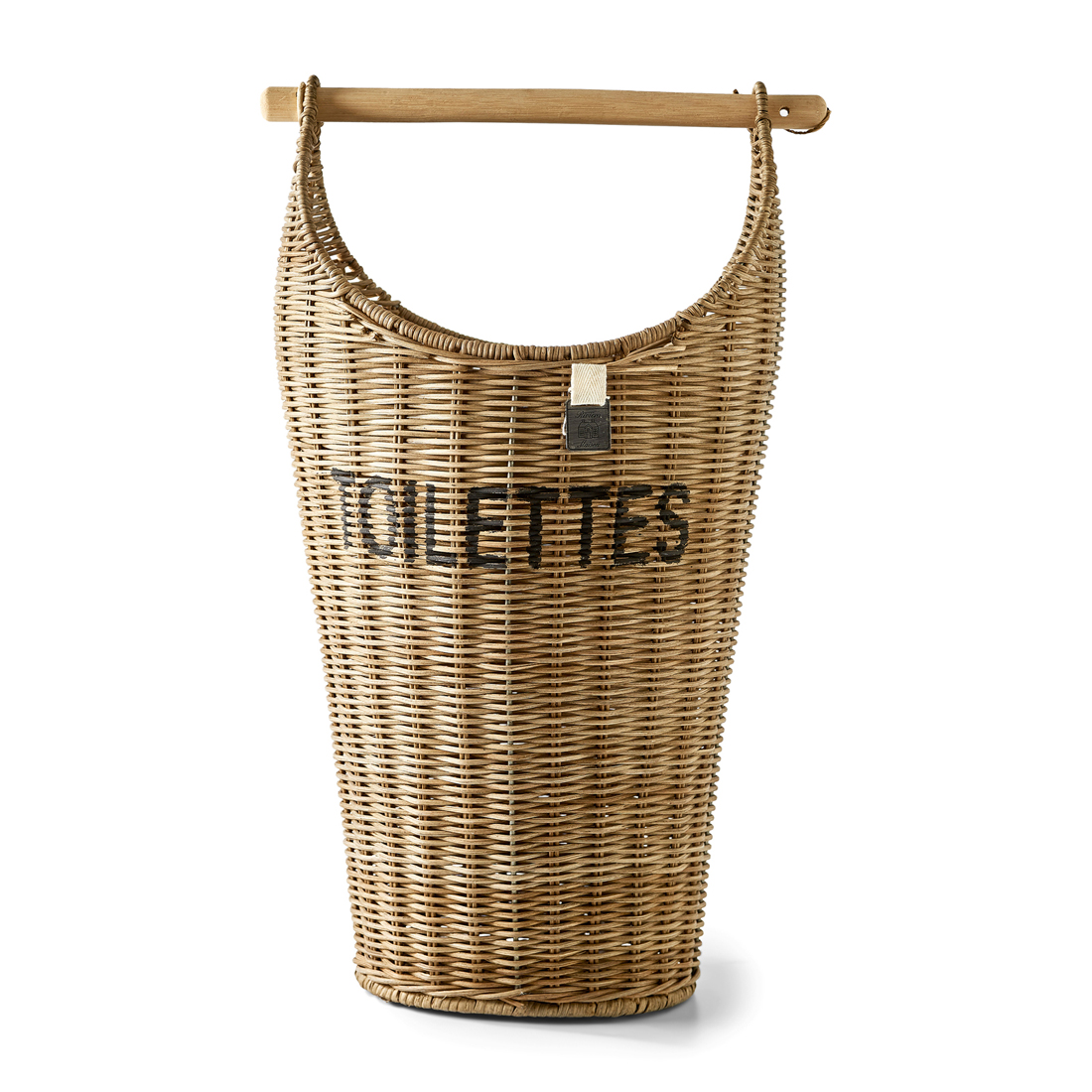 Rustic Rattan Toilettes Basket