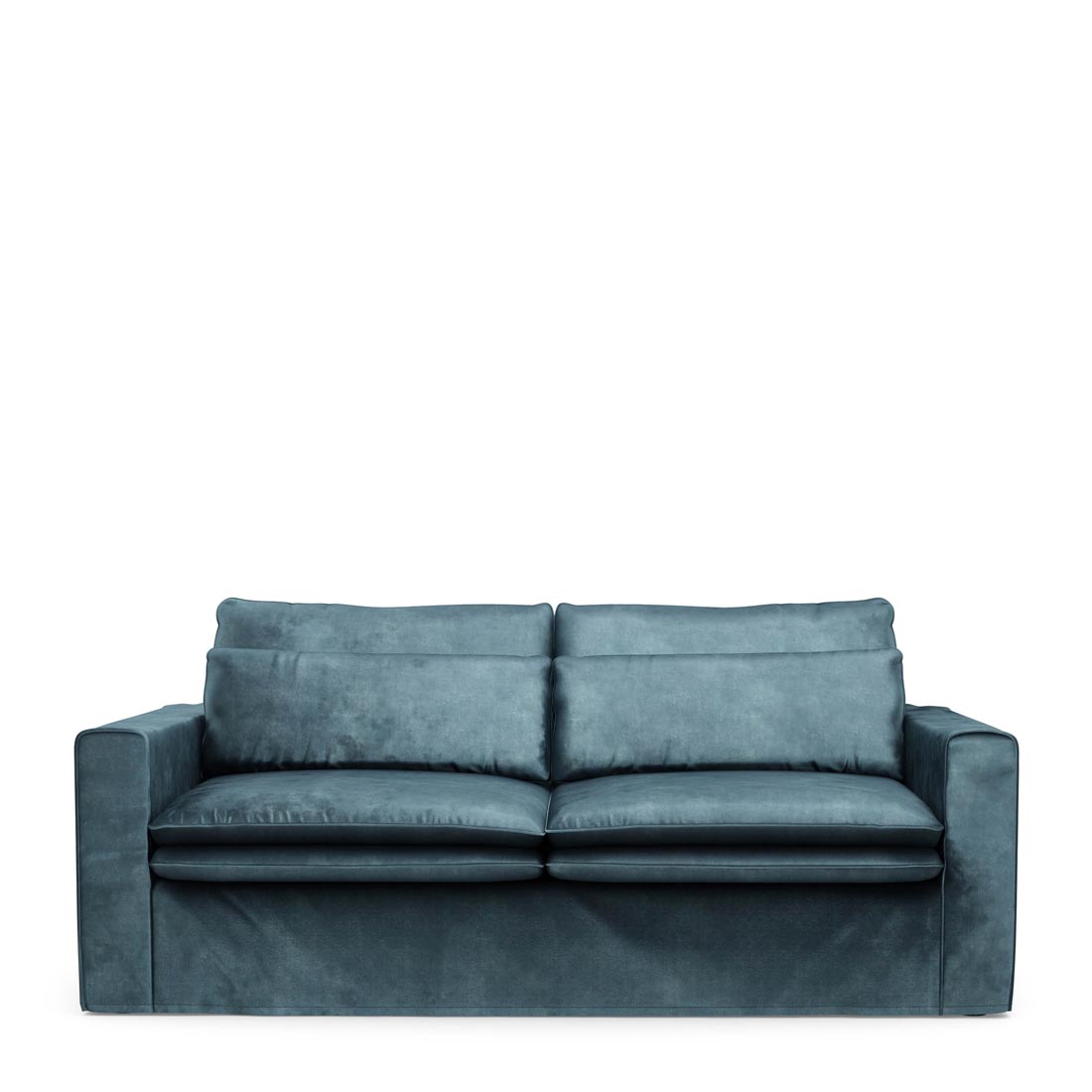 Continental Sofa 2,5S Velvet Petrol