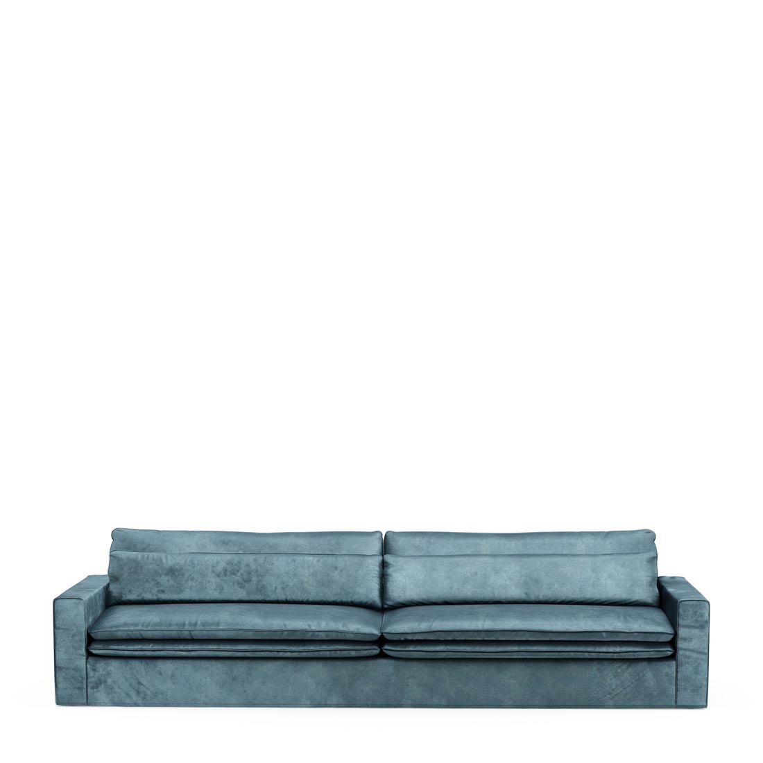Continental Sofa XL Velvet Petrol