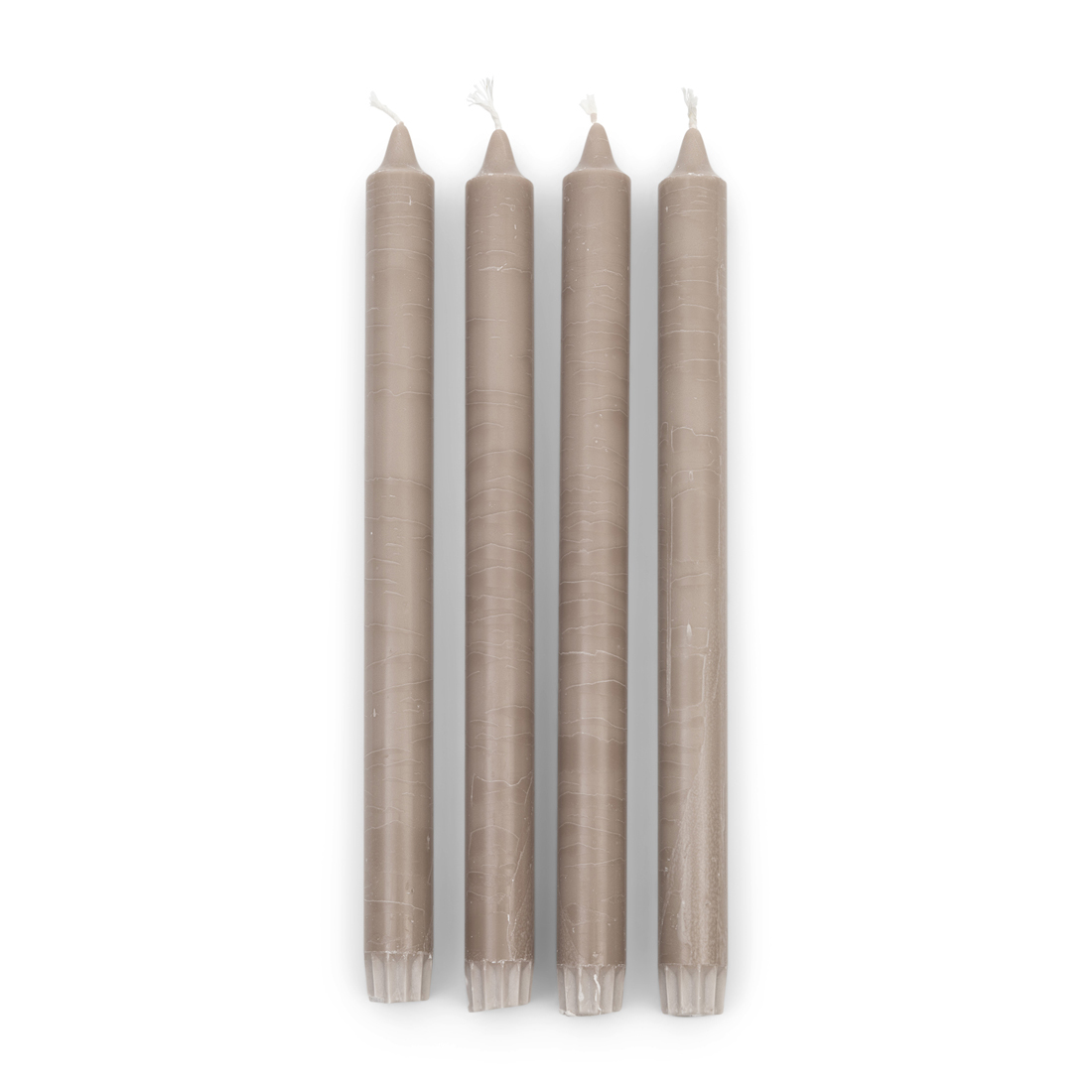 Dinner Candles ECO chocolate 4 pcs