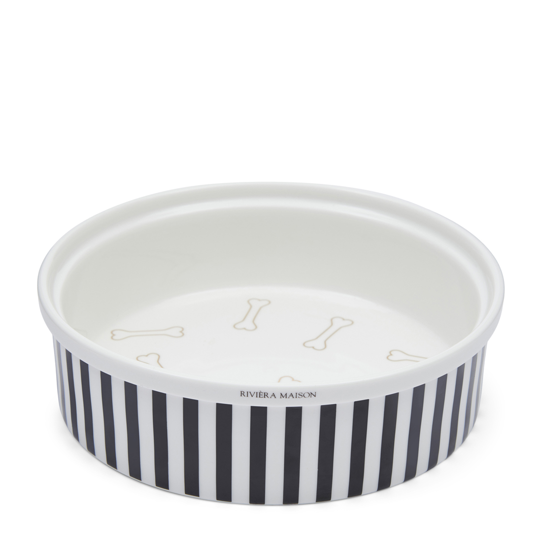 Bone Appétit Dog Bowl black L