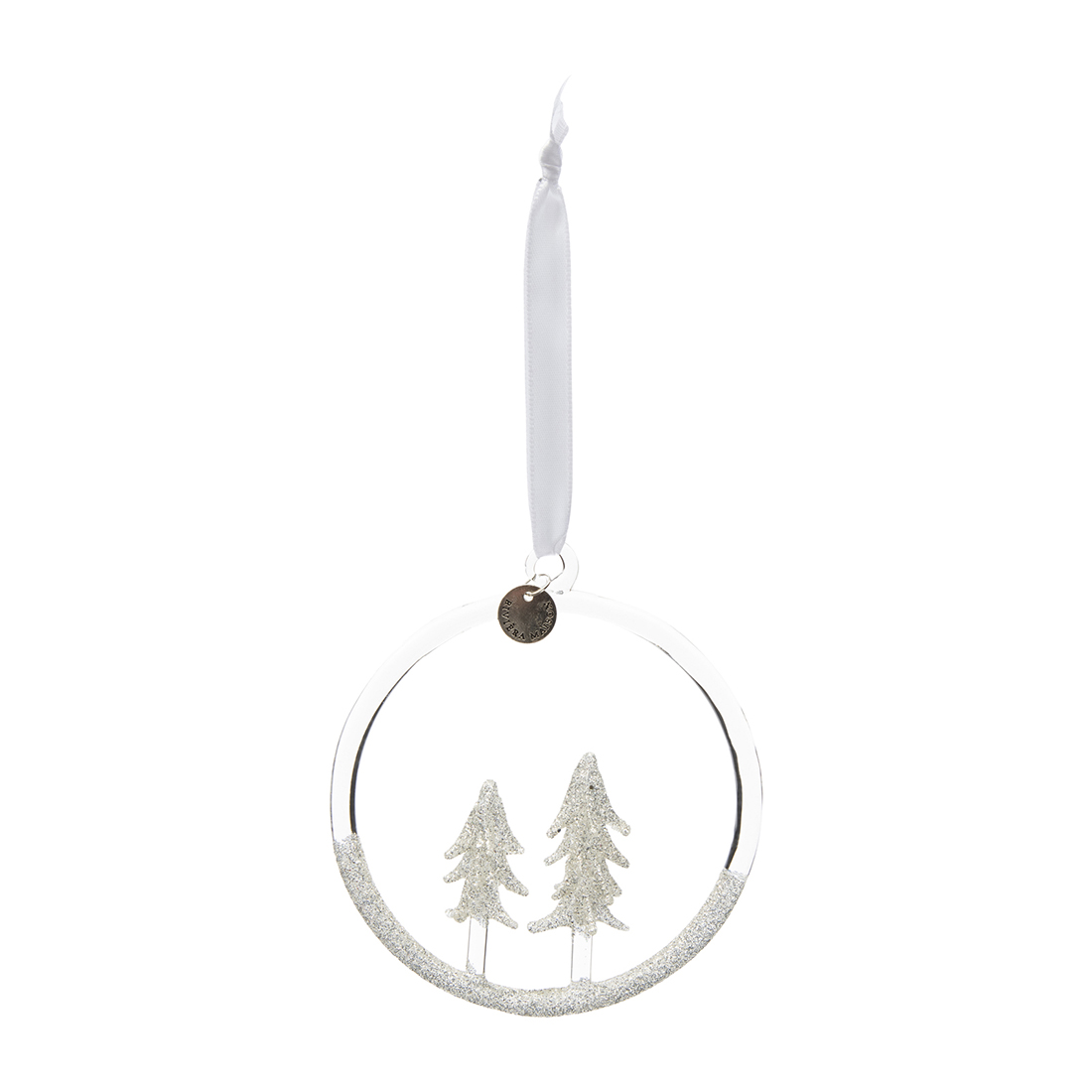 Christmas Tree Circle Ornament