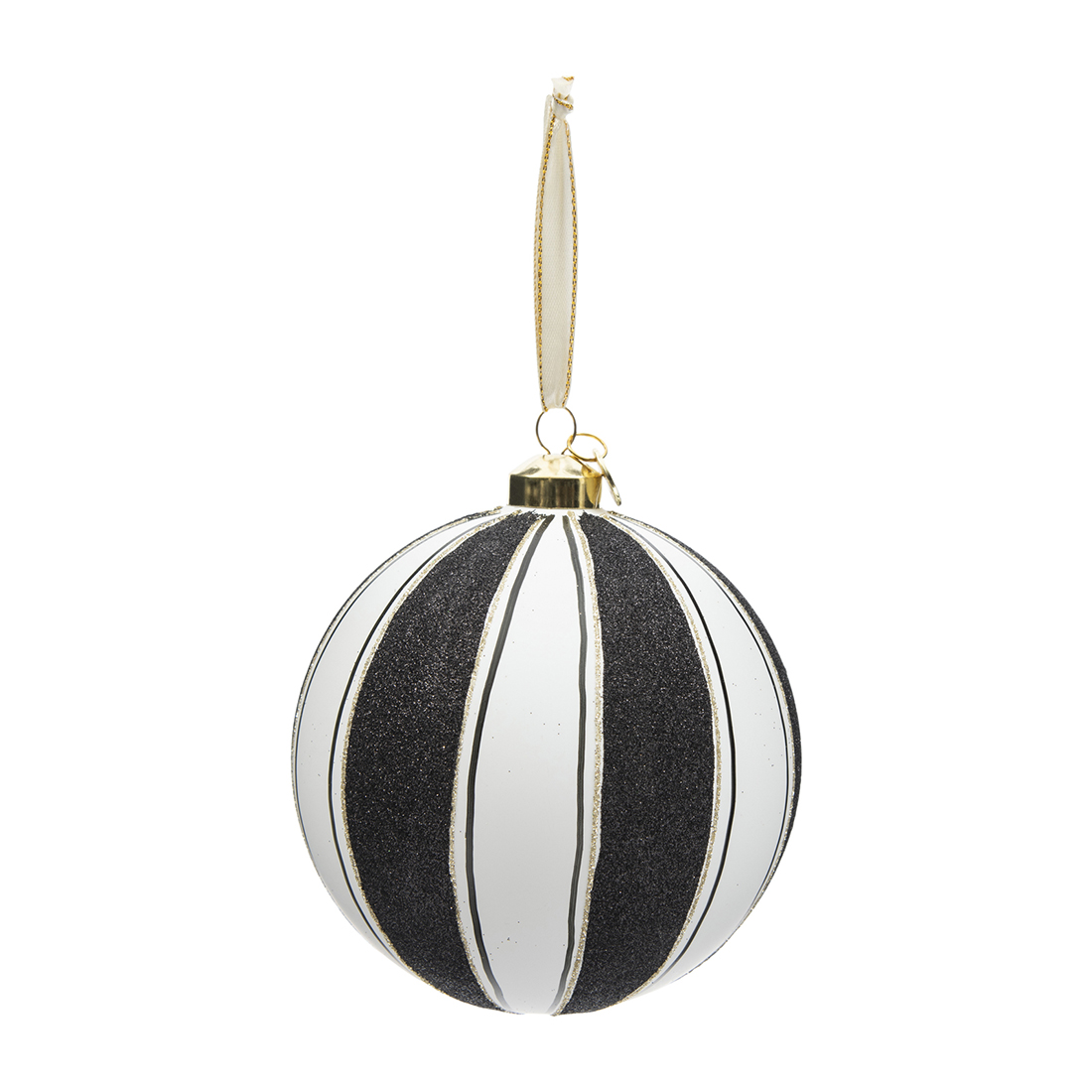 Glamorous Stripe Ornament Dia 12