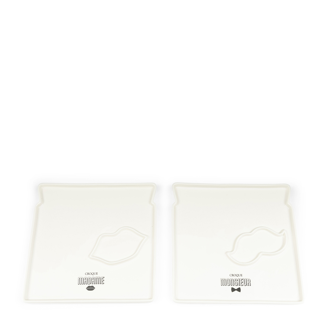 Croque Madame & Monsieur Plate 2pcs