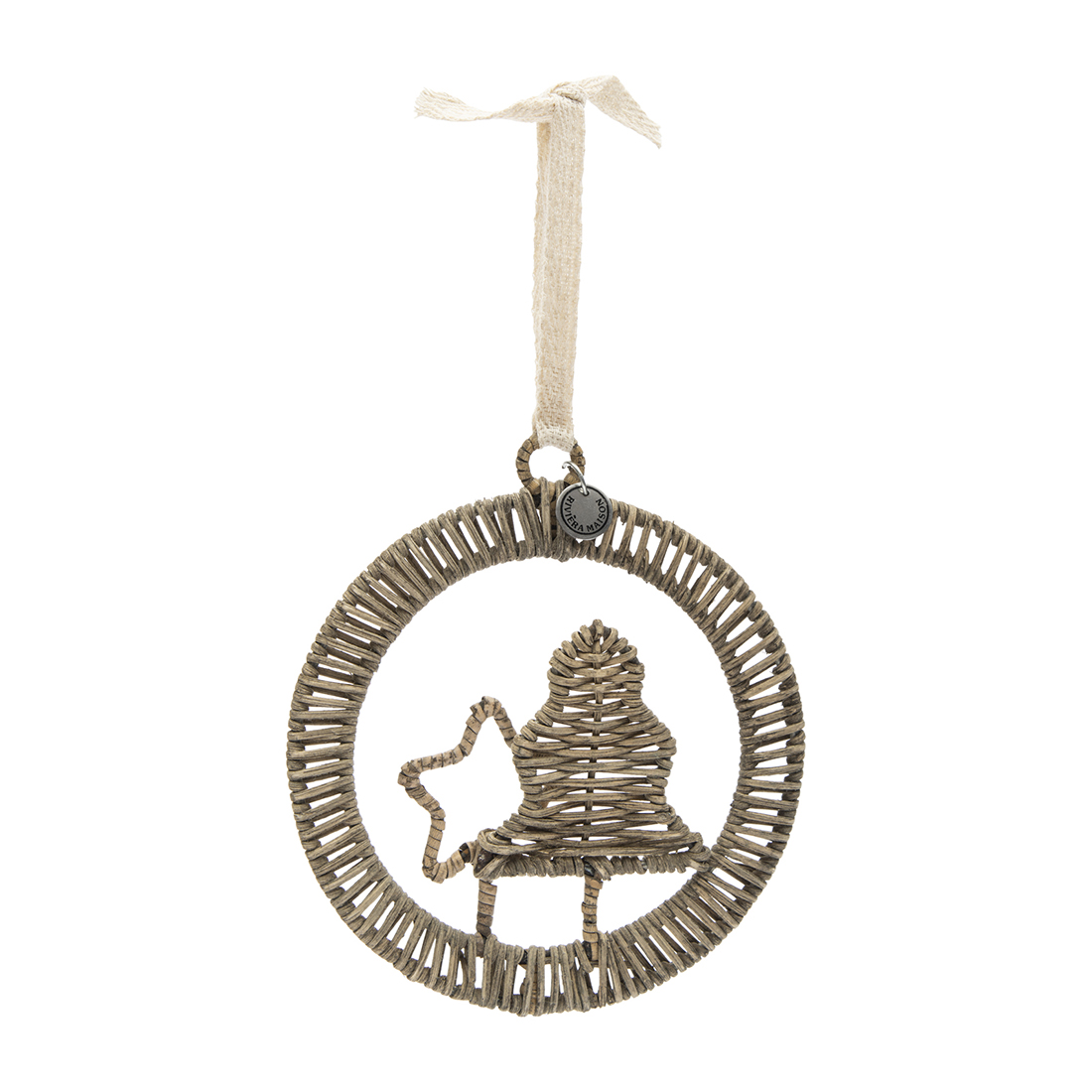 RR Double Christmas Ornament