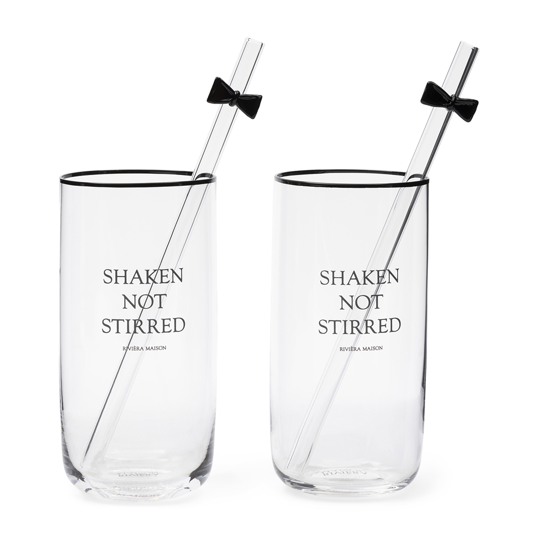 Shaken Not Stirred Glass 2 pieces