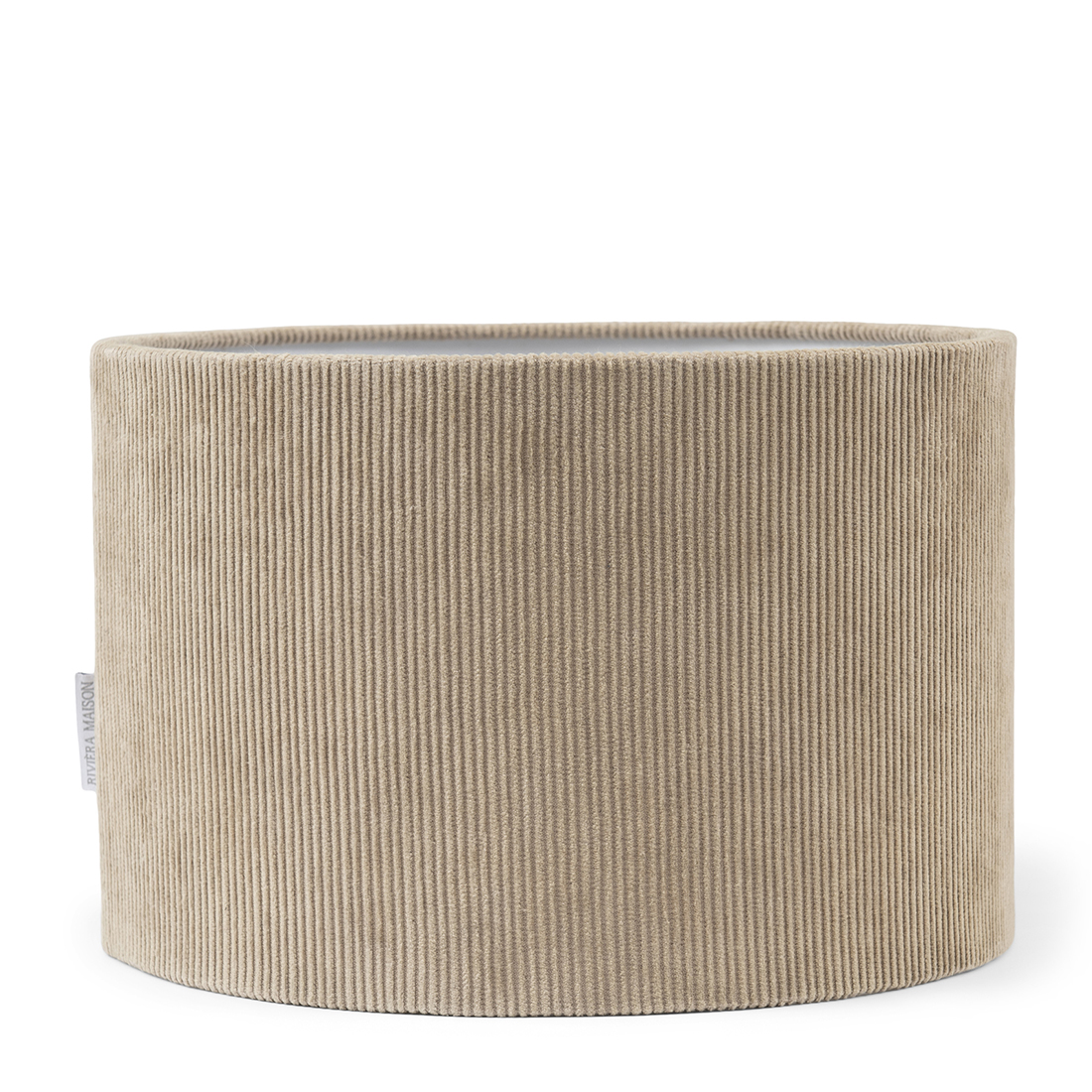 Corduroy Lampshade beige 30x20