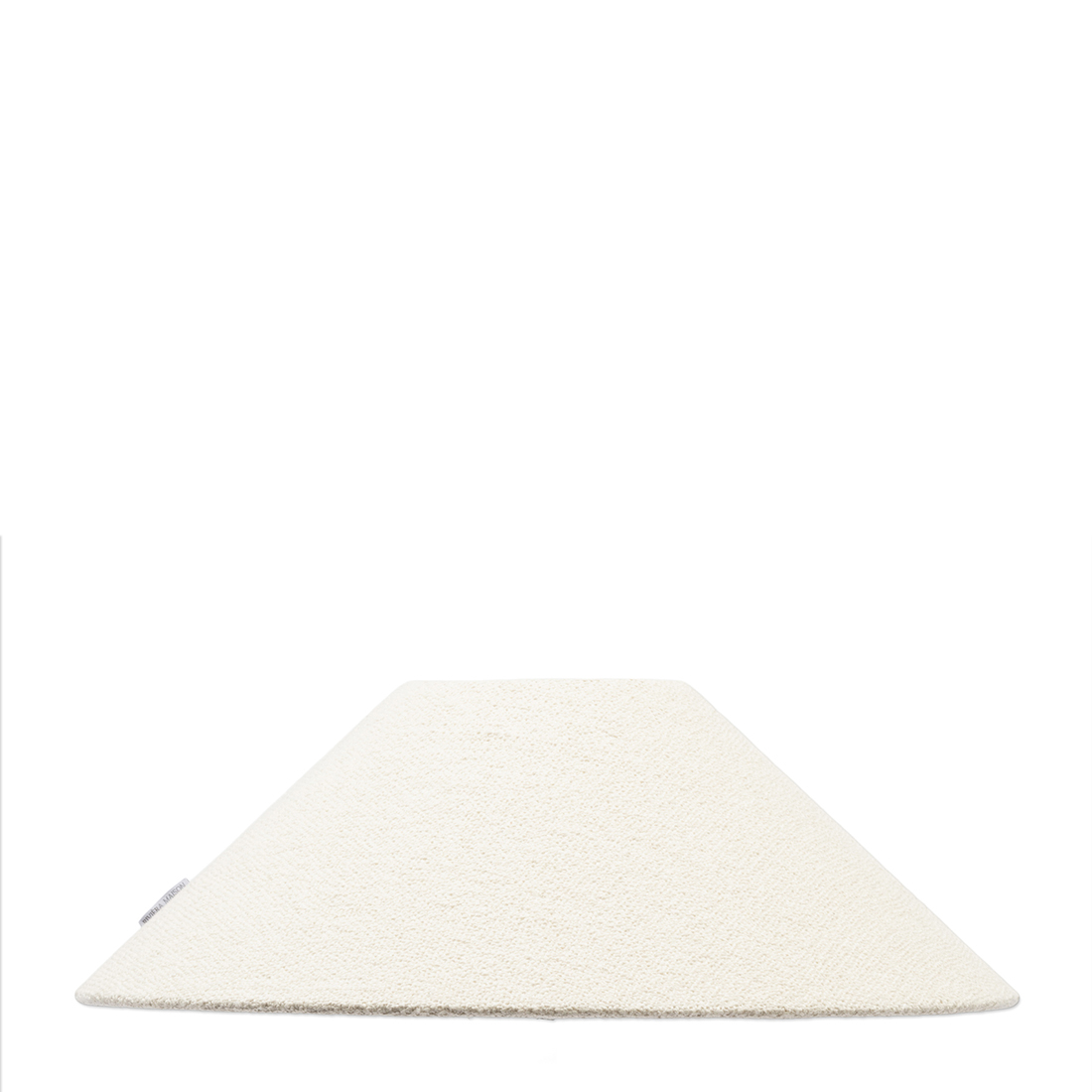 Cone Bouclé Lampshade white