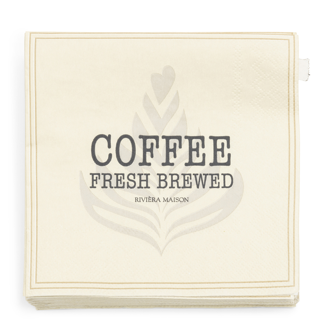 Paper Napkin Coffee Fresh Brewed