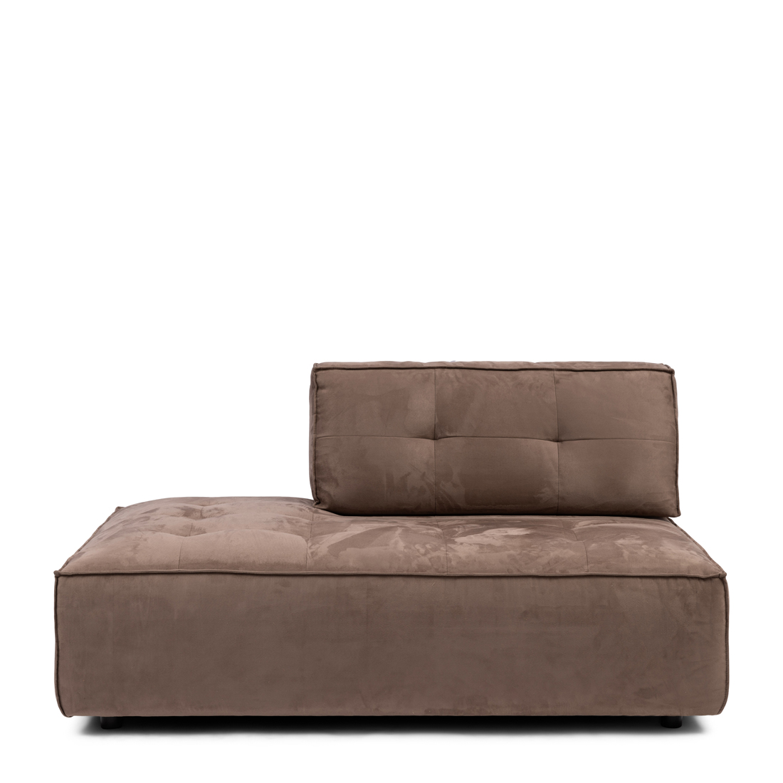 Brandon Lounger Left Suede Liver