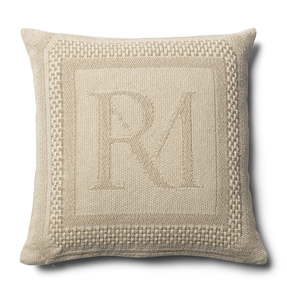 Monogram Jacquard PillowCover 50x50