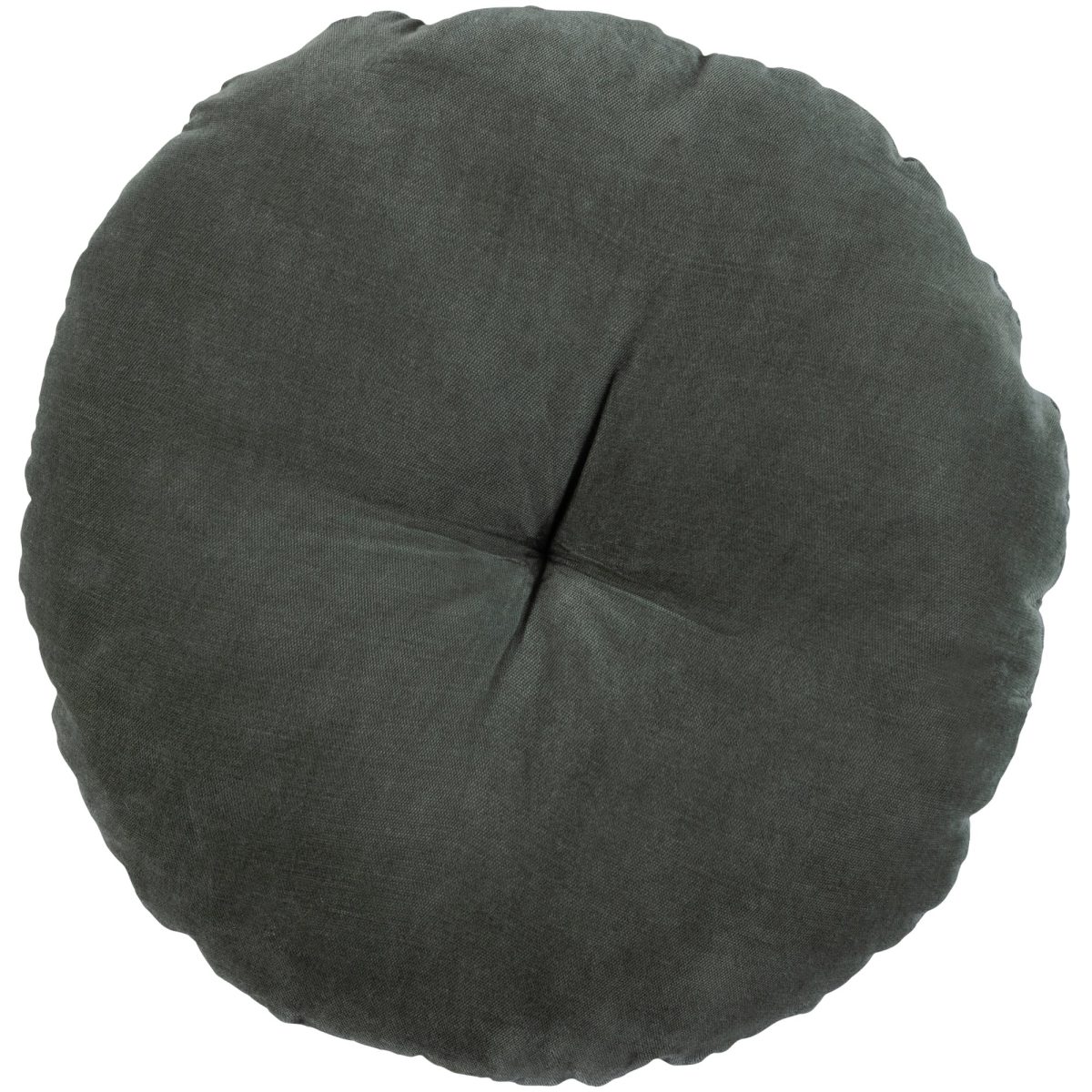 HALO KUSSEN ROND MICRO VELVET OLIVE GREEN Ø45CM