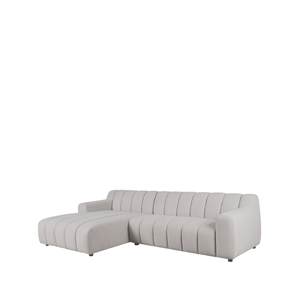 Hoekbank Mondello - Naturel - Boucle - Links