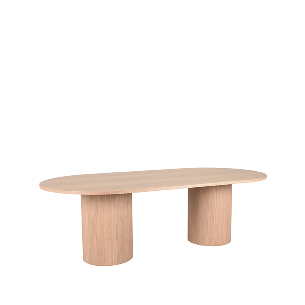 Eetkamertafel Oliva - Naturel - Eiken - 240x120 cm