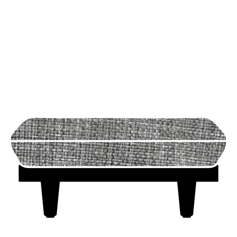 Paletti Hocker Outfit Rock Grey