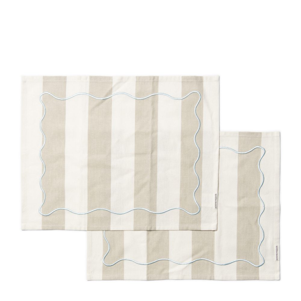 Capri Placemat flax 2 pieces