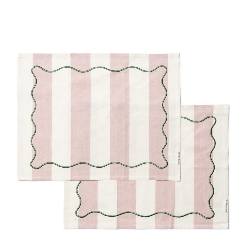 Capri Placemat pink 2 pieces