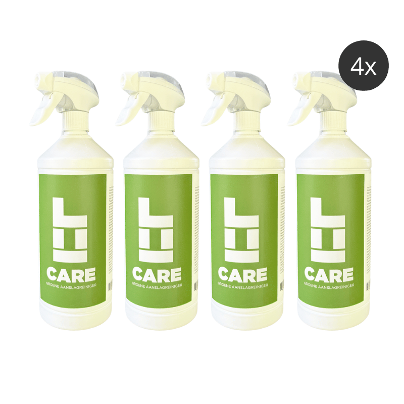 Groene aanslagreiniger set/4