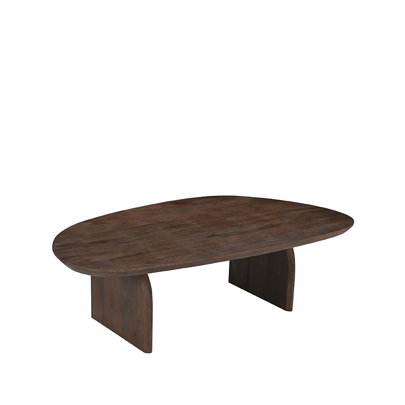 Salontafel Cooper - Espresso - Mangohout - 135 cm