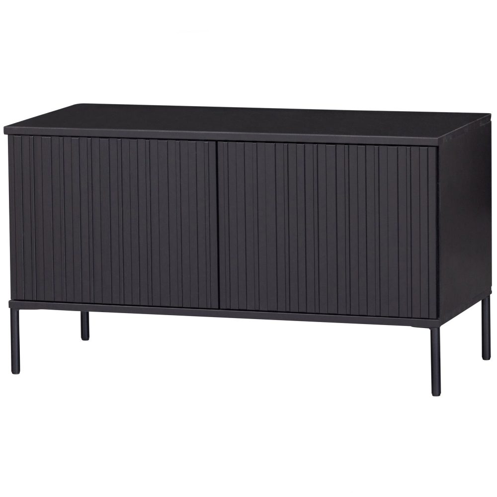 NEW GRAVURE TV MEUBEL 100 CM GRENEN ZWART [fsc]