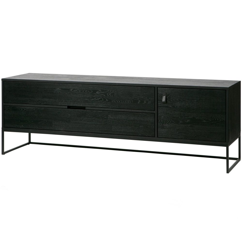 SILAS TV MEUBEL 180 CM ESSEN BLACKNIGHT [fsc]