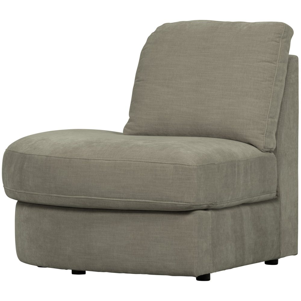 FAMILY 1-ZITS ELEMENT RONDE HOEK LINKS WARM GRIJS