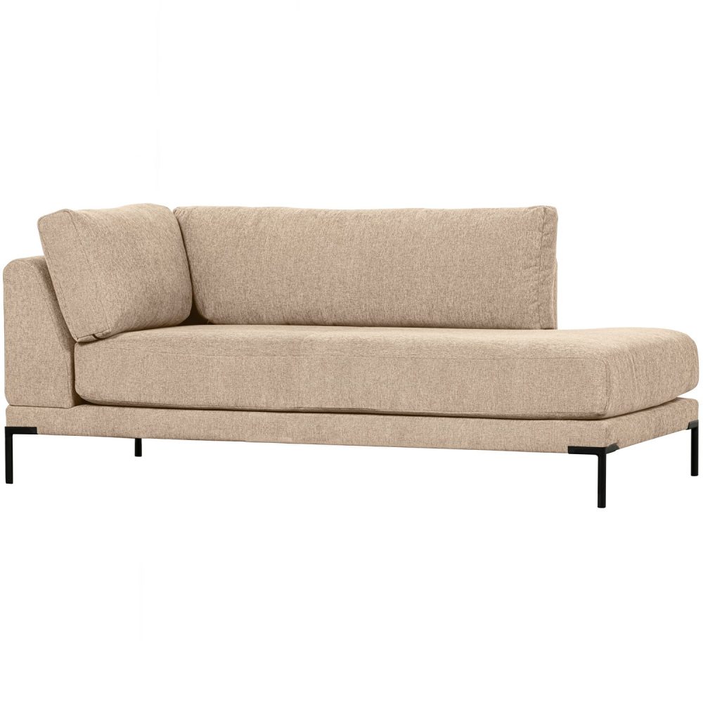 COUPLE LOUNGE ELEMENT RECHTS NATUREL MELANGE
