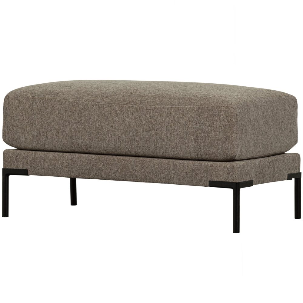 COUPLE POEF 50CM TAUPE