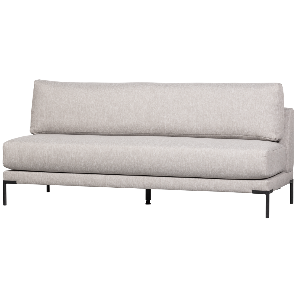 COUPLE EETBANK ELEMENT 200CM LICHTGRIJS