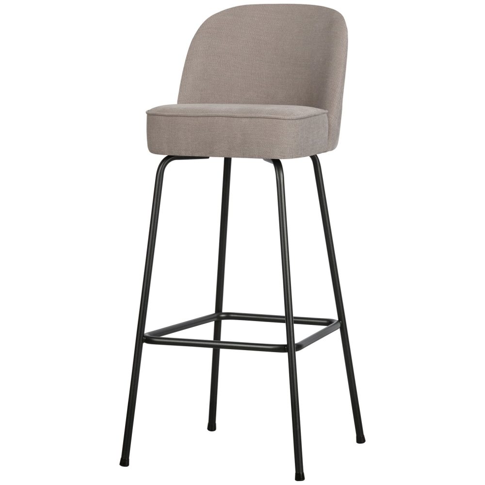 VOGUE BARSTOEL 80 CM GEWEVEN STOF ZAND
