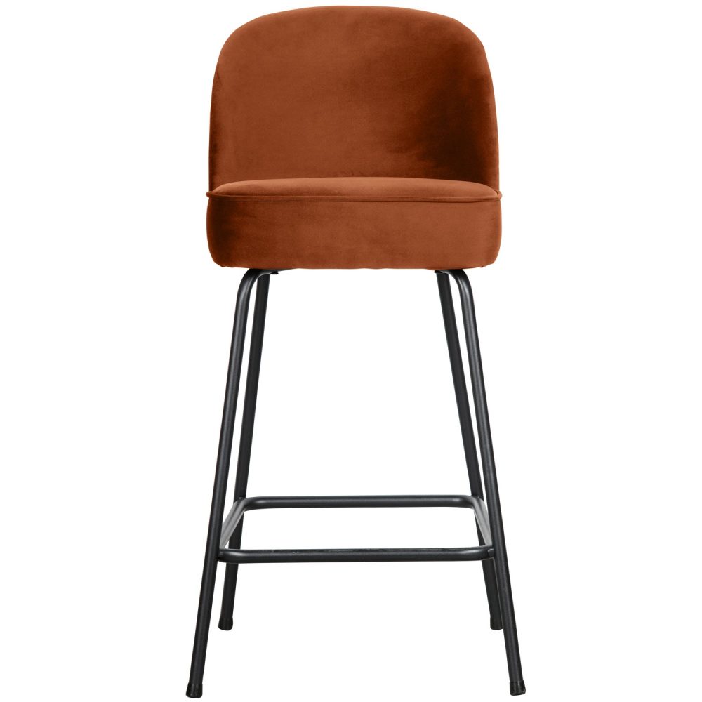 VOGUE BARSTOEL 65 CM VELVET ROEST