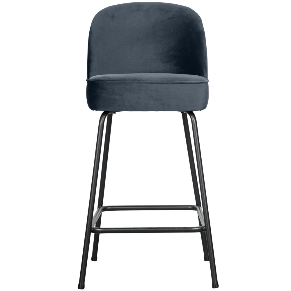 VOGUE BARSTOEL 65 CM VELVET GROENBLAUW