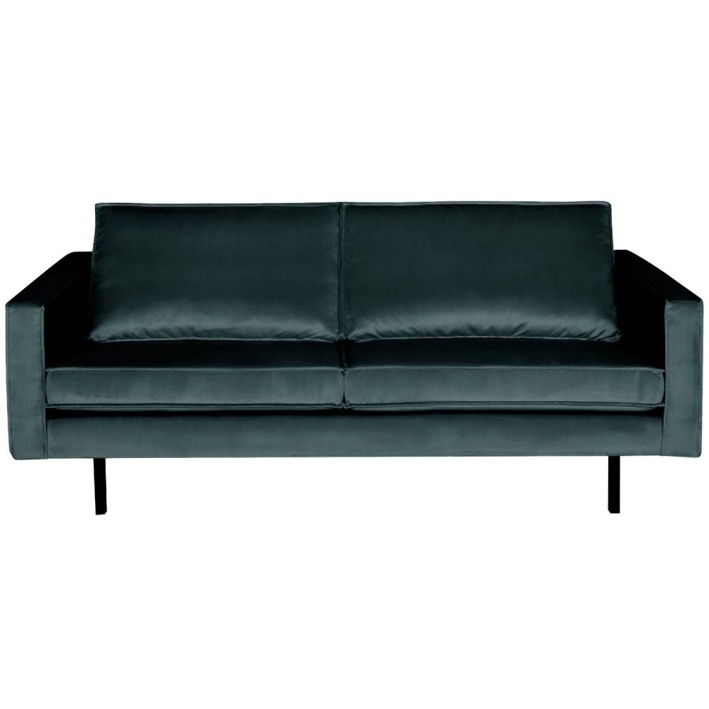 RODEO 2,5-ZITS BANK VELVET GROENBLAUW