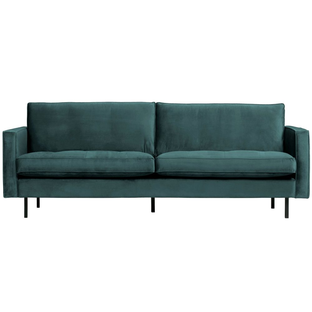 RODEO CLASSIC 2,5-ZITS BANK VELVET GROENBLAUW